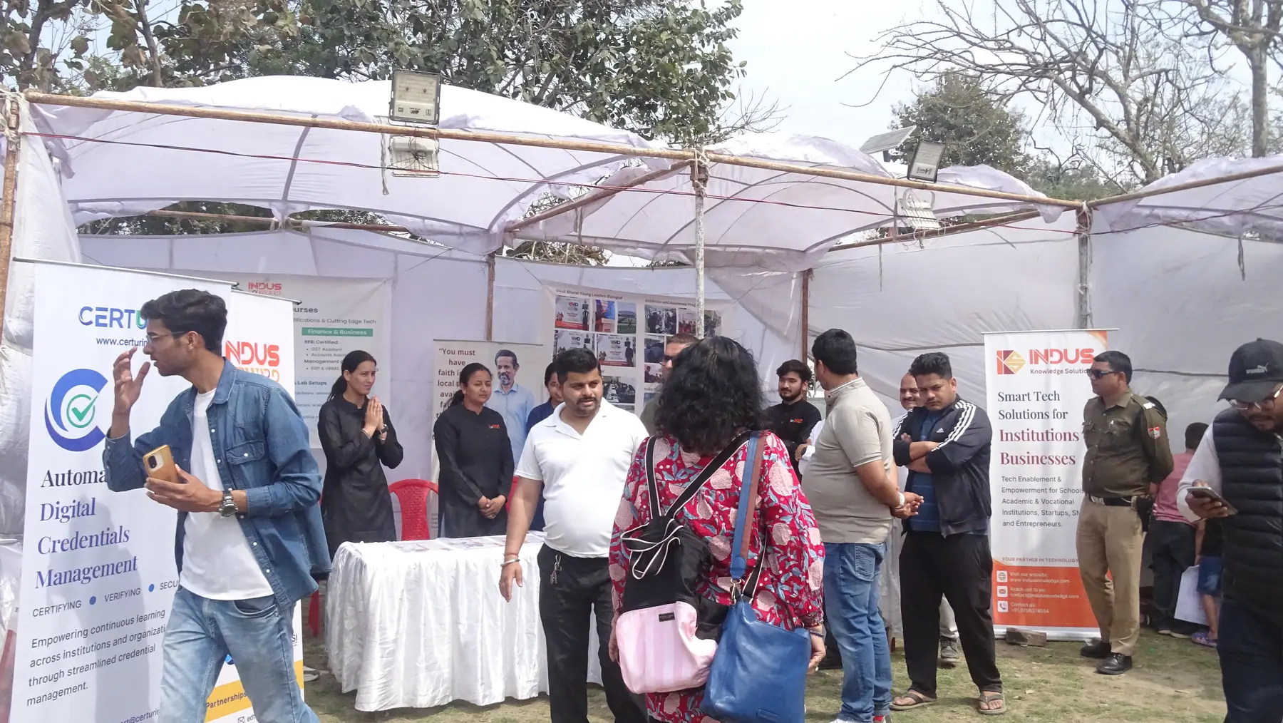 Students meet practical technology